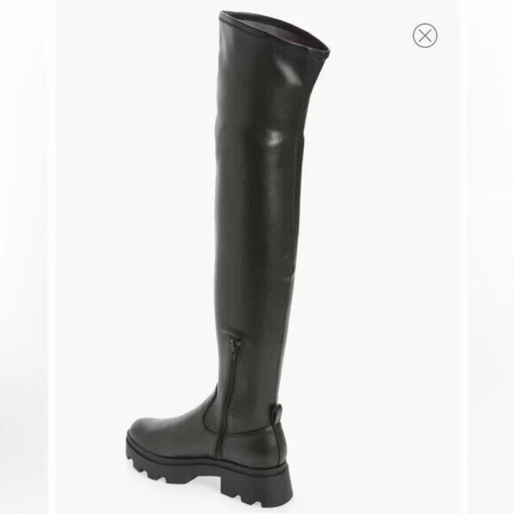 New ! Open Edit Over Knee High Boot Platform Heel… - image 2
